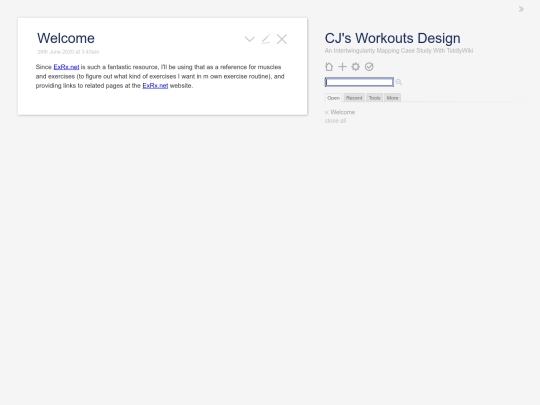 CJ_WorkoutsDesign screenshot