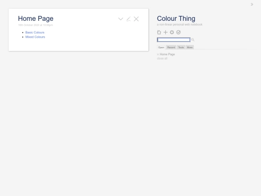 ColorThing screenshot