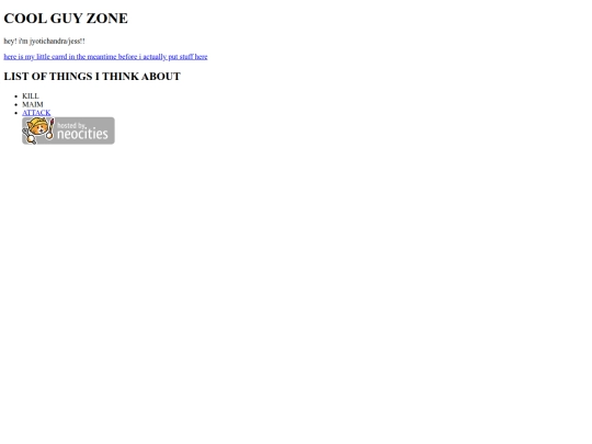 index screenshot
