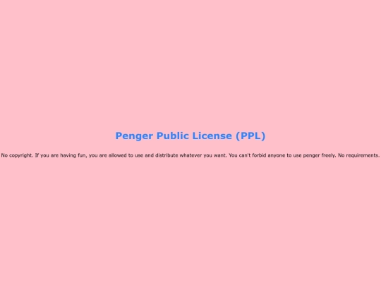license screenshot