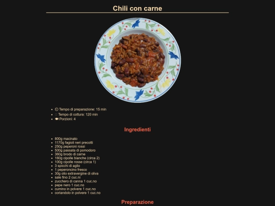 chili-con-carne screenshot