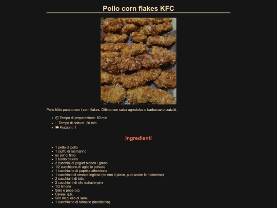 pollo-corn-flakes-kfc screenshot