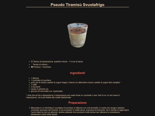 tiramisu-svuotafrigo screenshot