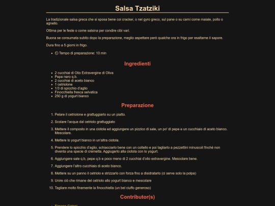 tzatziki screenshot