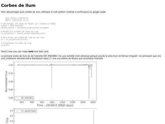 Lightkurve screenshot