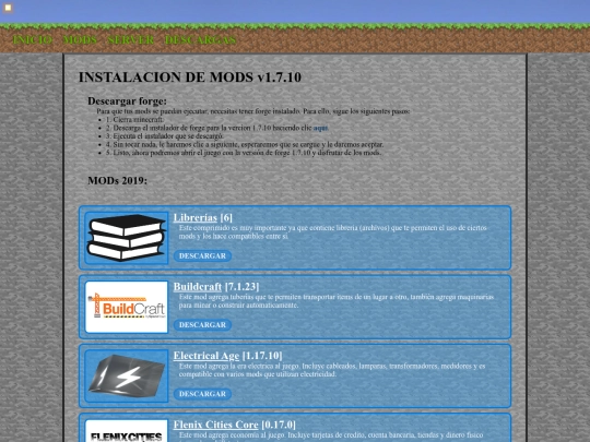 es/minecraft/mods_1.7.10 screenshot