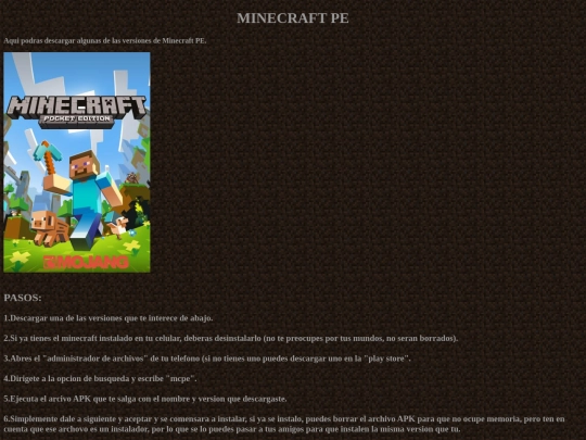 es/minecraft_pe screenshot