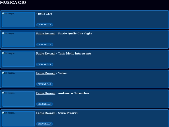es/musica screenshot