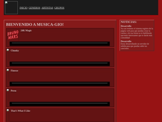 musica/BrunoMars screenshot