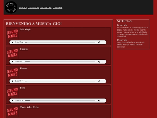 musica/paraAilen screenshot