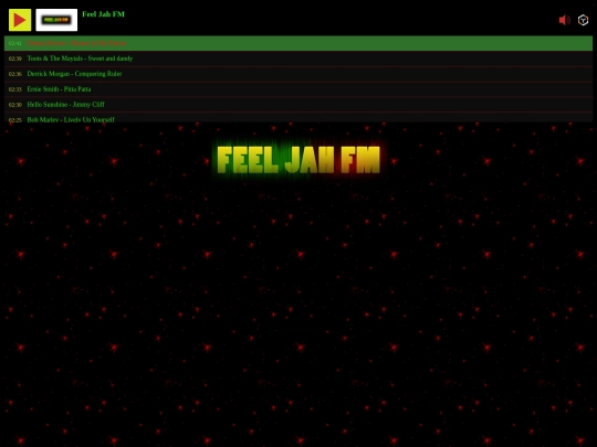 music/feeljah screenshot