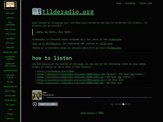 w/radio screenshot