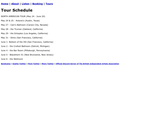 tours screenshot