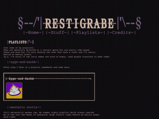playlists screenshot
