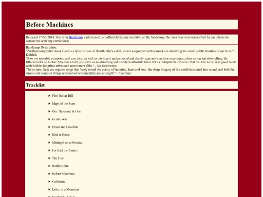 mediarecs/annativel_beforemachines screenshot