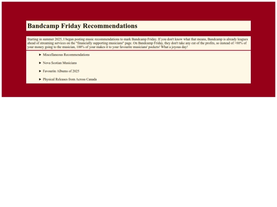 mediarecs/bandcampfriday screenshot