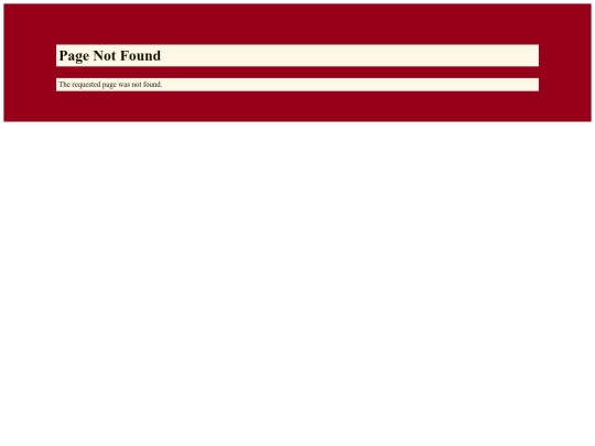 not_found screenshot