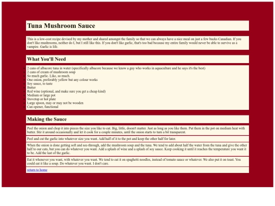tutorials/tunamushroomsauce screenshot