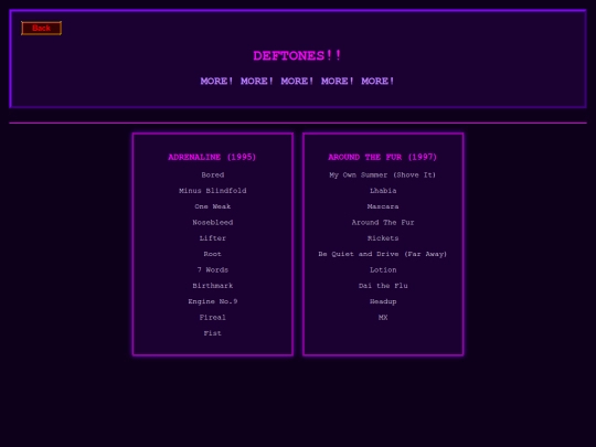 deftones screenshot