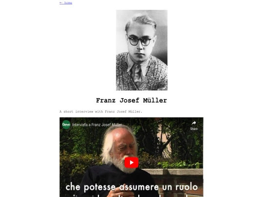 profile/franz screenshot
