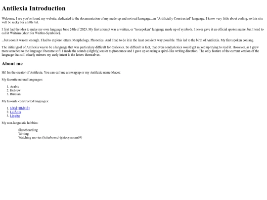 index screenshot