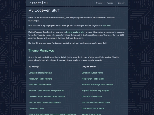 codepen screenshot