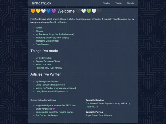 index screenshot