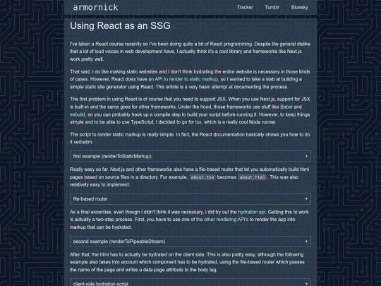 react-ssg-howto screenshot