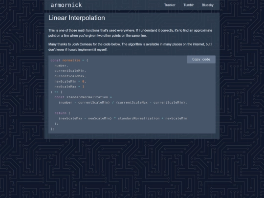snippets/linear-interpolation screenshot