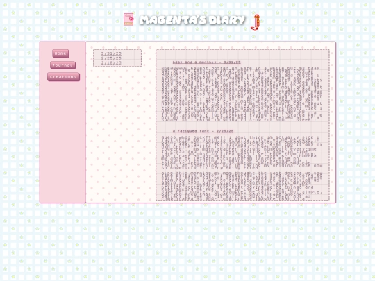 journal screenshot