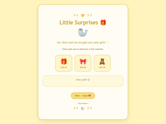 surprises screenshot