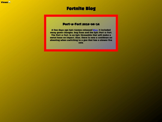 index screenshot