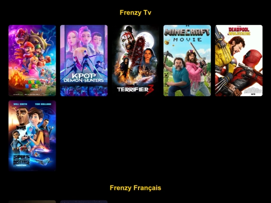 frenzytest screenshot