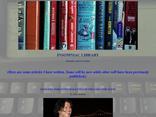 Insomniac-Articles screenshot