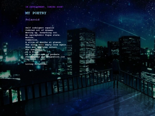 poetry-page screenshot