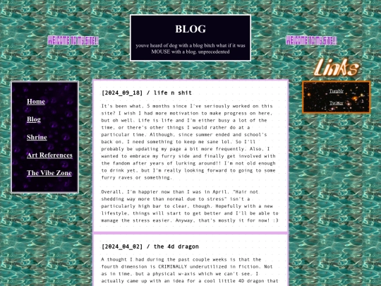 blog screenshot