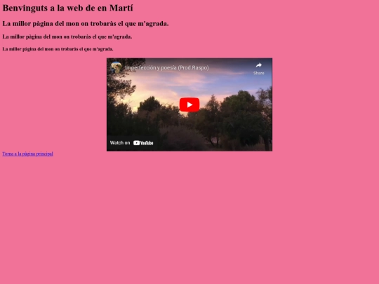 Martinsito web screenshot