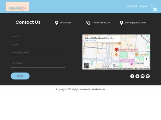 contact screenshot