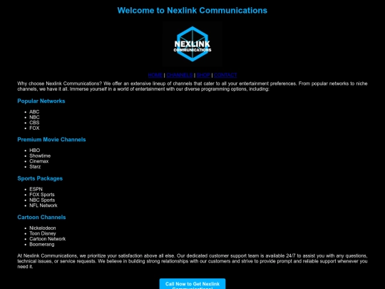 channels screenshot