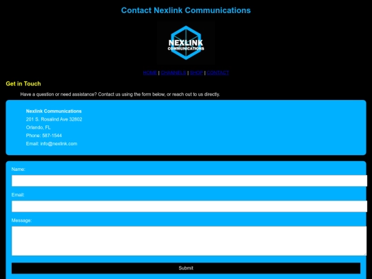 contact screenshot