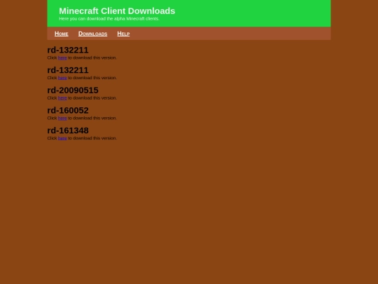 clients screenshot