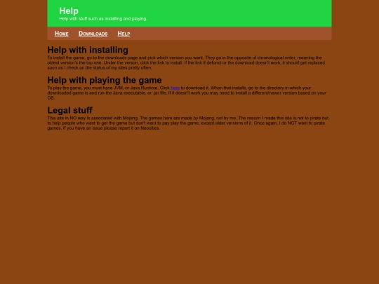help screenshot