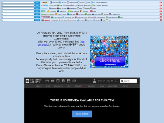 cursormania screenshot