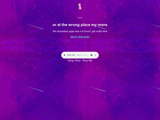 not_found screenshot