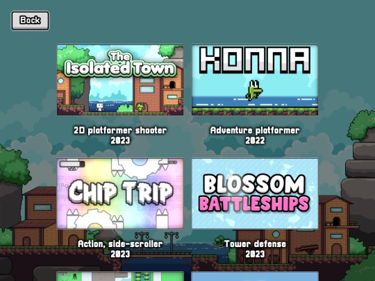 games screenshot