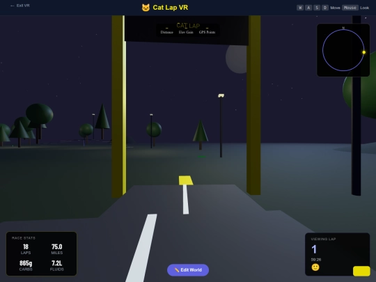 catlap-vr screenshot