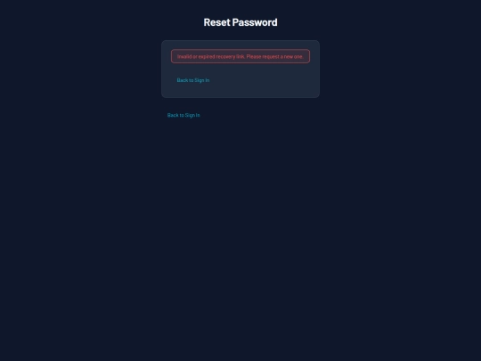 reset-password screenshot