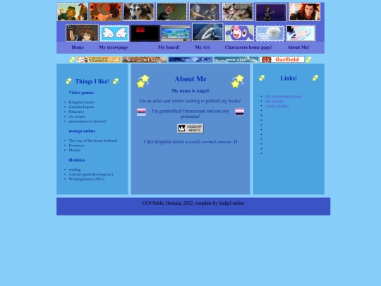 aboutme screenshot