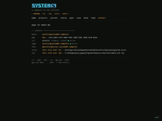 contact screenshot