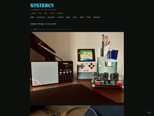 desk screenshot